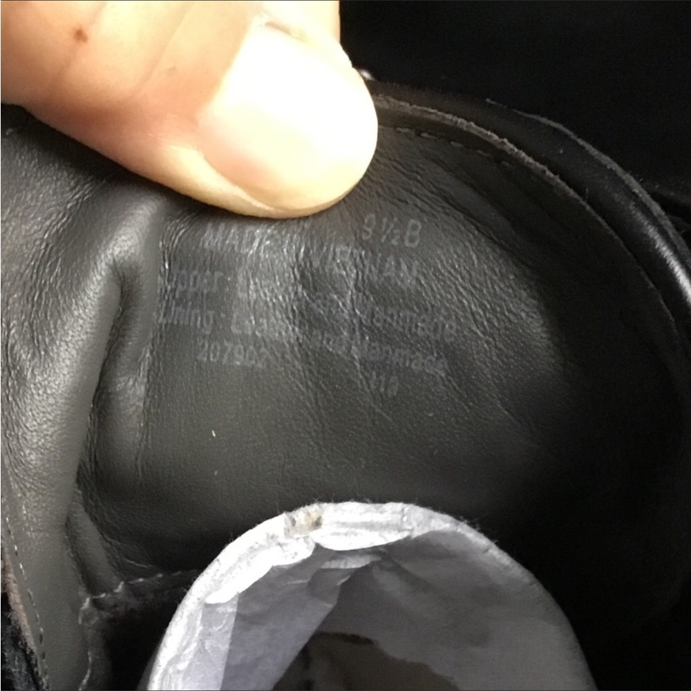 COLE HAAN NWOT LACEUP BLACK WATER PROOF BOOTS FINAL PRICE - Picture 10 of 16